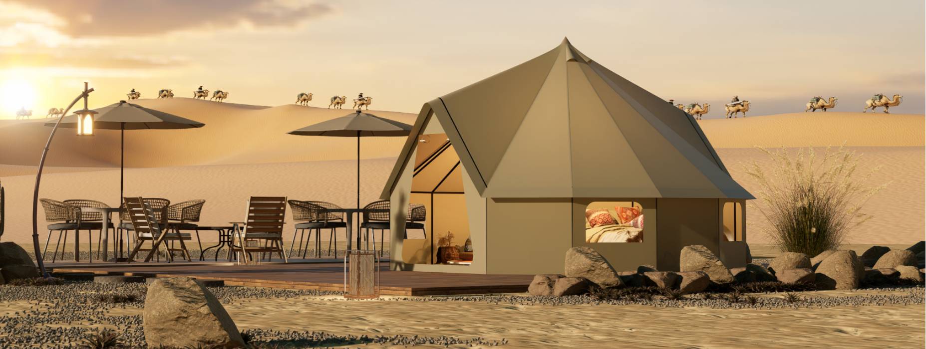 克什克腾旗露营酒店帐篷产品