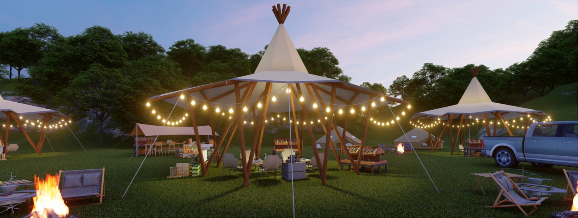 克什克腾旗露营帐篷酒店厂家